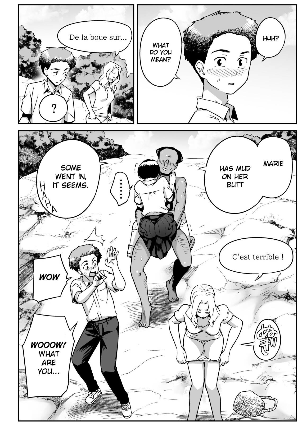 Hentai Manga Comic-Ono-san on an uninhabited island-Read-45